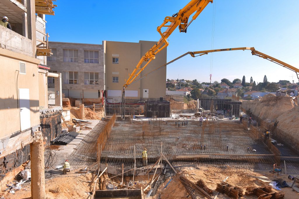 טקס אבן פינה בית אבות נווה אורנים